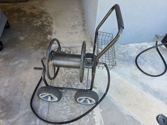 Commercial Garden Hose Reel Cart (Backyard Expressions)
