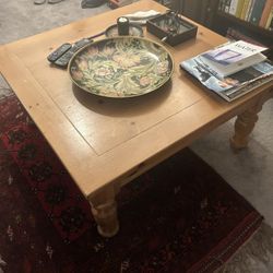 Beautiful Rustic Solid Pine Coffee Table