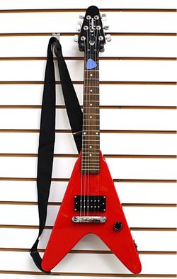 Epiphone Mini Flying V Electric Guitar Red w/ Gig Bag