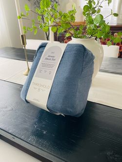 Threshold jersey knit sheet set-king