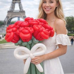 Balloon Flowers Bouquet 