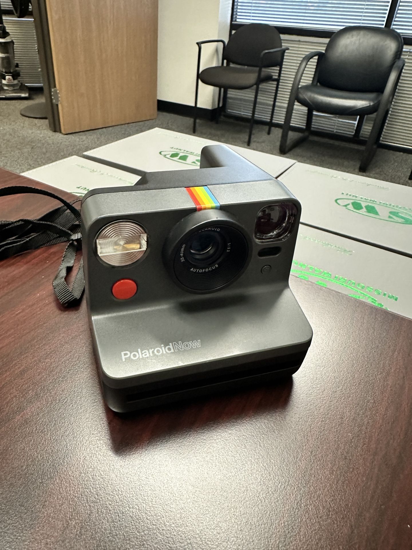 Polaroid Now Instant Camera With Pack Of Film