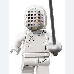 Lego Series 13 - Fencer Minifigure