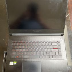 MSI Laptop i5-10500H CPU, GTX 1650 with Max-Q Design
