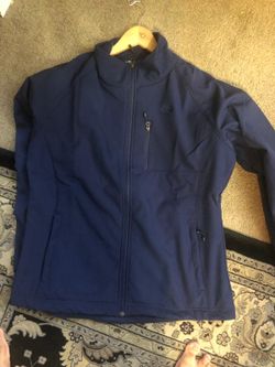 New women blue the north face apex bionic soft shell jackets