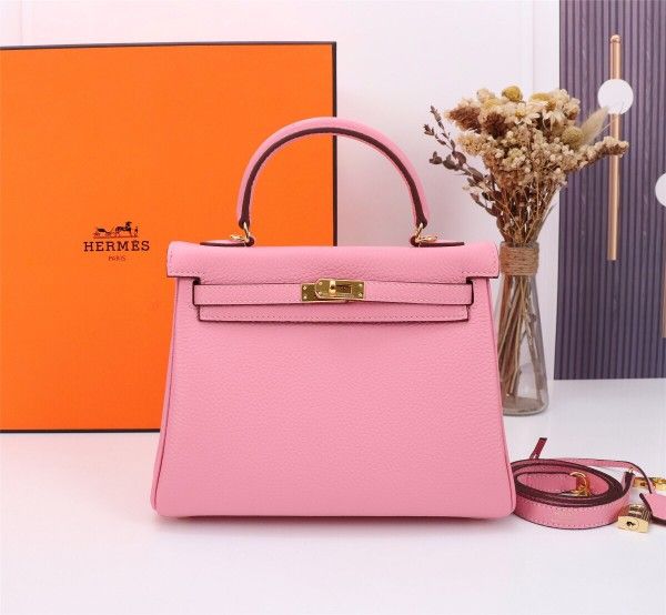 HERMES Kelly 25 Epsom 2WAY Shoulder Hand Bag