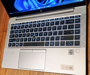 FAST HP EliteBook Pro Grade Laptop Intel Core i7 10th Gen CPU 16GB RAM 256GB SSD Webcam USB C Thunderbolt Port Windows 11 Professional