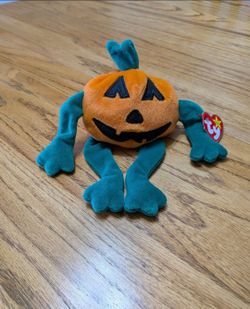 Pumkin' Beanie Baby