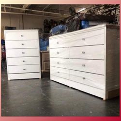 8 and 5 drawers dresser/ Five and eight drawers dresser