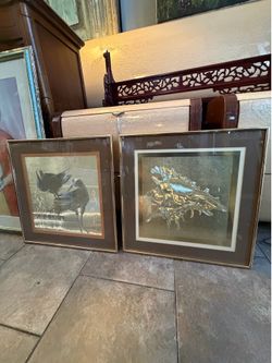 Vintage Beautiful wall 🖼️ Art signed by the artist