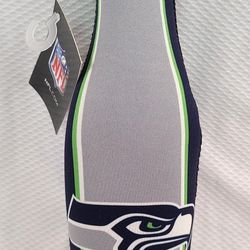 Seahawks Bottle Hugger Coozier New