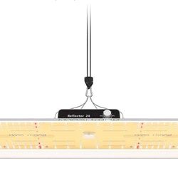 MARS HYDRO R2000 Led Grow Light for Indoor Plants, Patented Reflector Deeper Penetration and Dimmable Full Spectrum Lighting for Seedling Veg and Bloo
