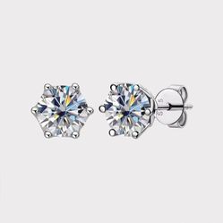 Moissanite Earrings 
