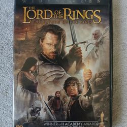 The Lord Of The Rings Movie DVD 