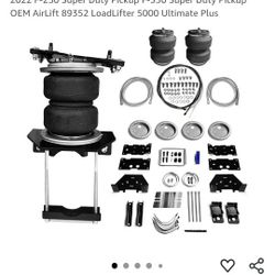 Rear Air Spring Bag Suspension Kits F-250/350