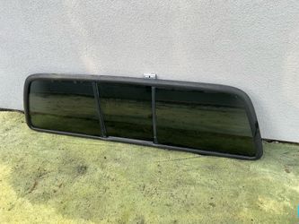 Ford F-series tinted sliding rear window