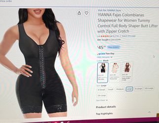 YIANNA Fajas Colombianas Full Body Shaper