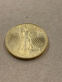 Gold american eagle 1oz