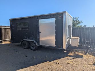 8x16 Enclosed Trailer
