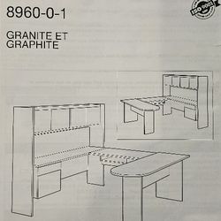 Desk L Shape Office Set