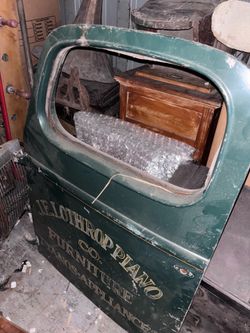 Vintage vehicle door