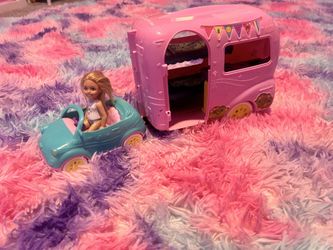 Barbie Chelsea Car And Rv Camper