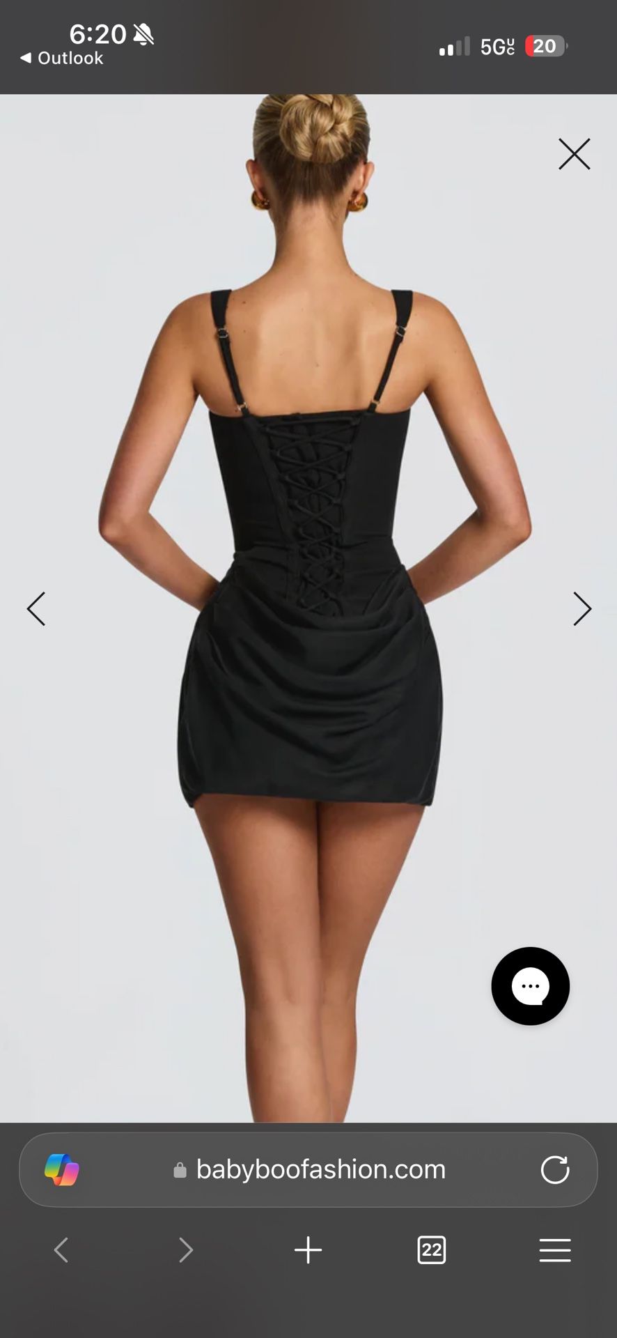 Babyboo Black Dress