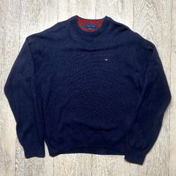 Tommy Hilfiger Sweater - Navy Blue-