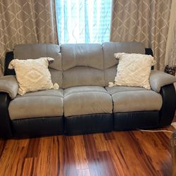 Sofa With Recliners 86”