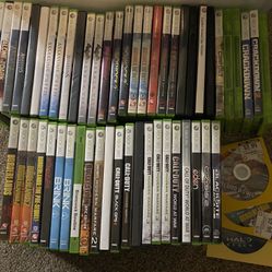 40 Plus Xbox 360 Games  (Used Games )