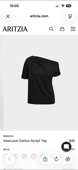 InterLock Cotton Script Top