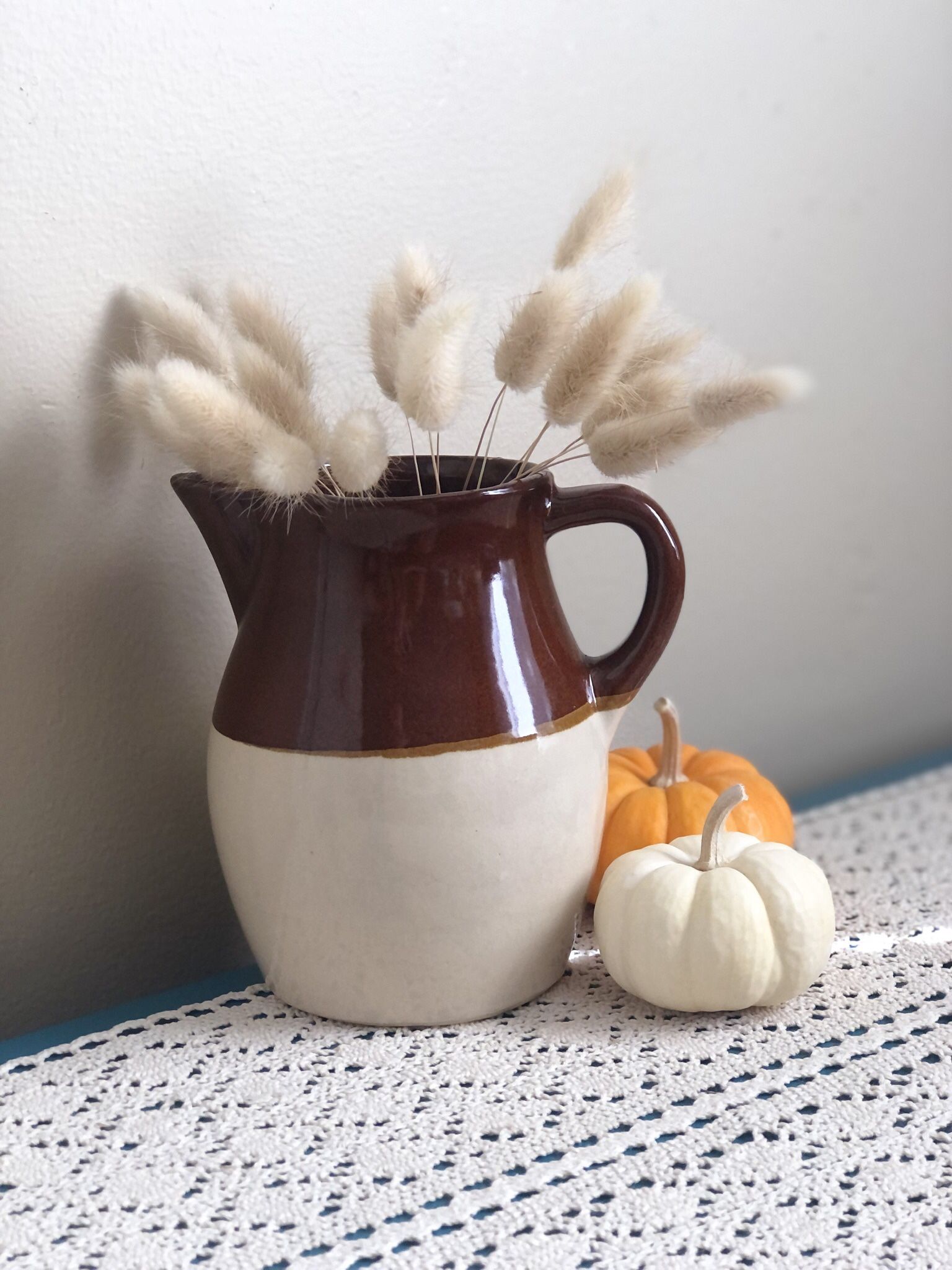 Vintage RRP CO. Roseville Ohio USA Stoneware Pottery Pitcher