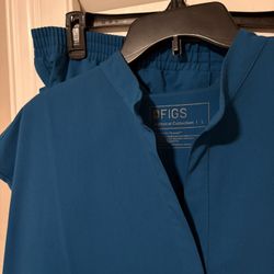 Alps blue Figs scrubs
