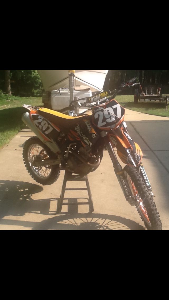 2008 ktm 250 SXF
