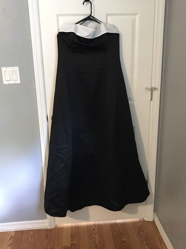 Black and White long dress by jump apparel dresses by wendye chaitin