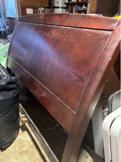Free queen headboard and frame