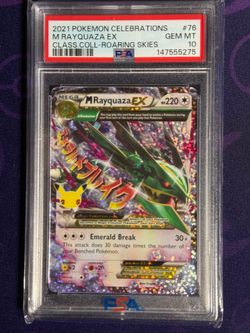 Rayquaza Pokemon Celebrations PSA 10