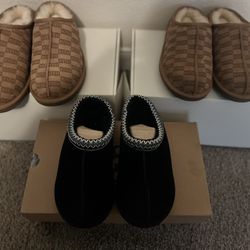 Kith Monogram Slippers (3 Sizes) & UGGs Tasman Slippers 