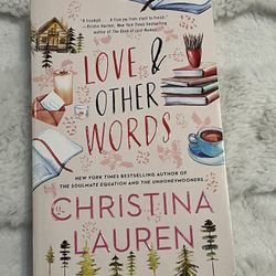 Love And Other Words Christina Lauren 
