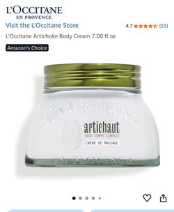 L'Occitane Artichoke Body Cream 7.00 fl oz