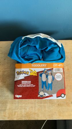 HALLOWEEN POKEMON SNORLAX TODDLER SIZE 3T-4T COSTUME