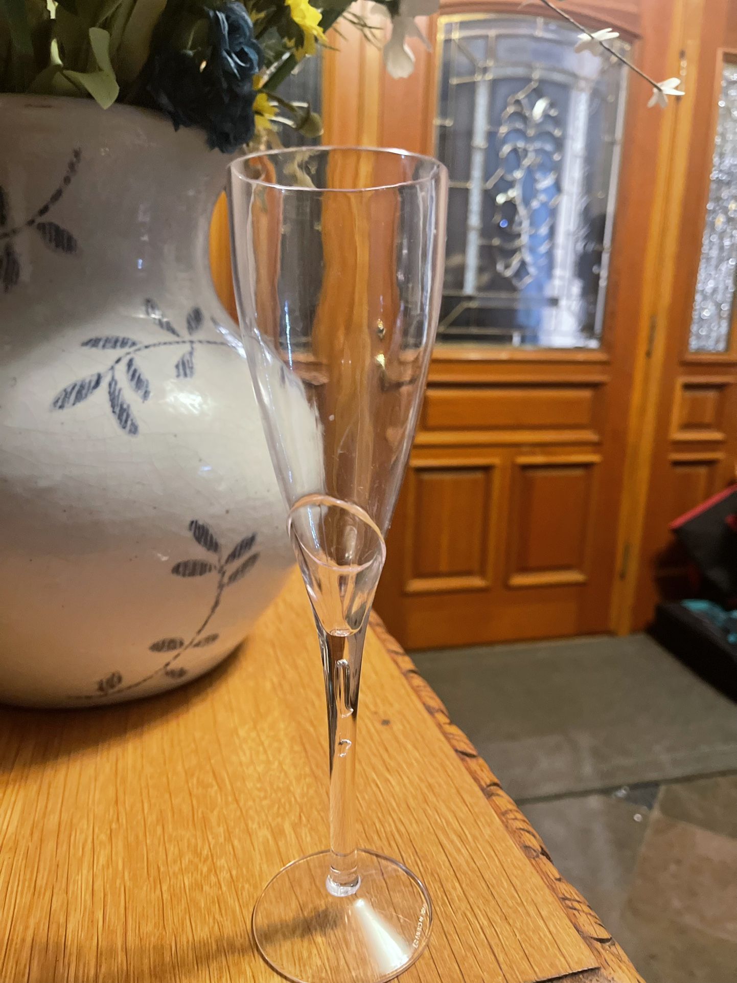 Plastic Champagne Flutes