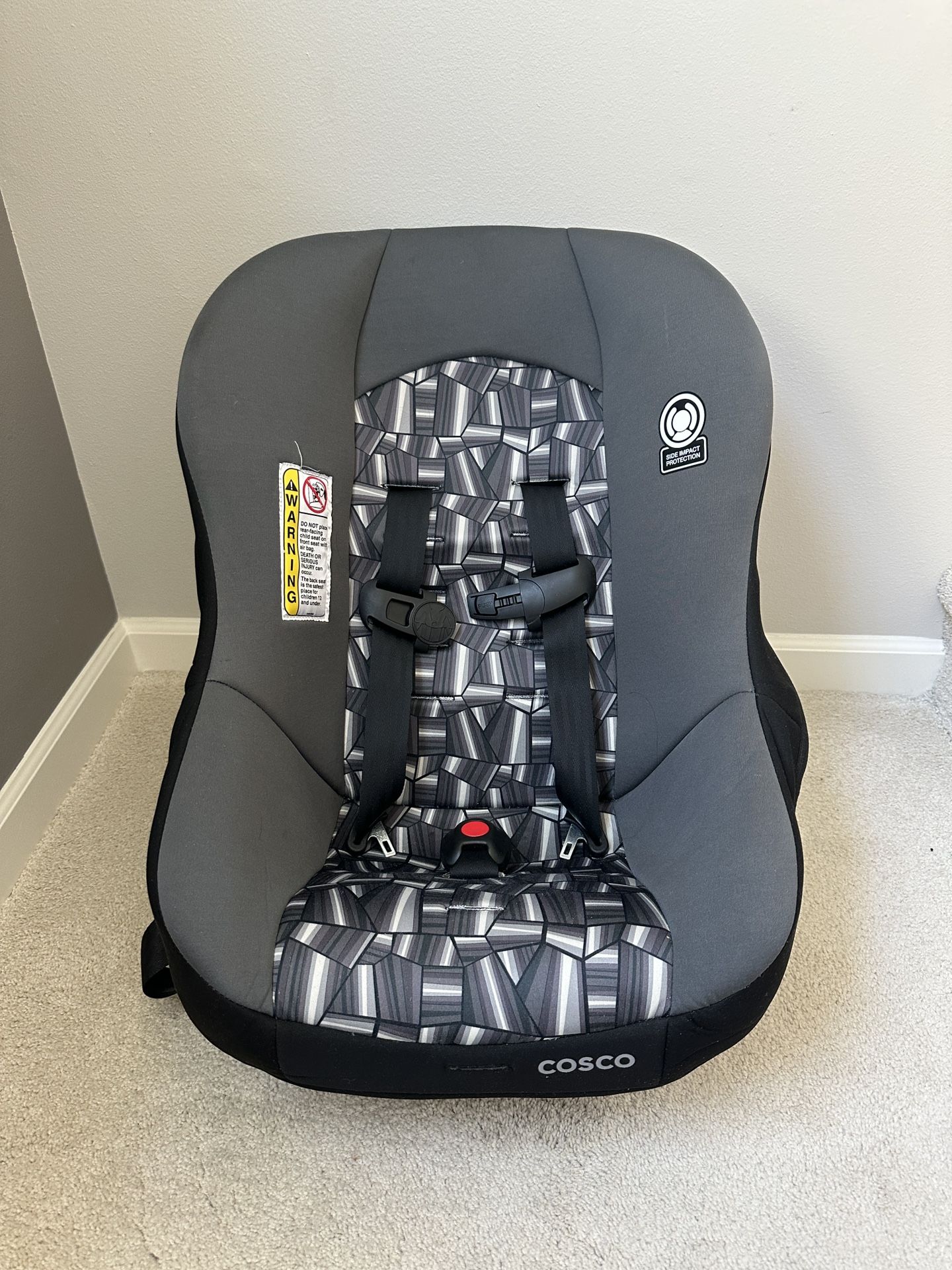 Cosco Kids Scenera NEXT Convertible Car Seat, Cobblestone, Infant & Toddler, Unisex
