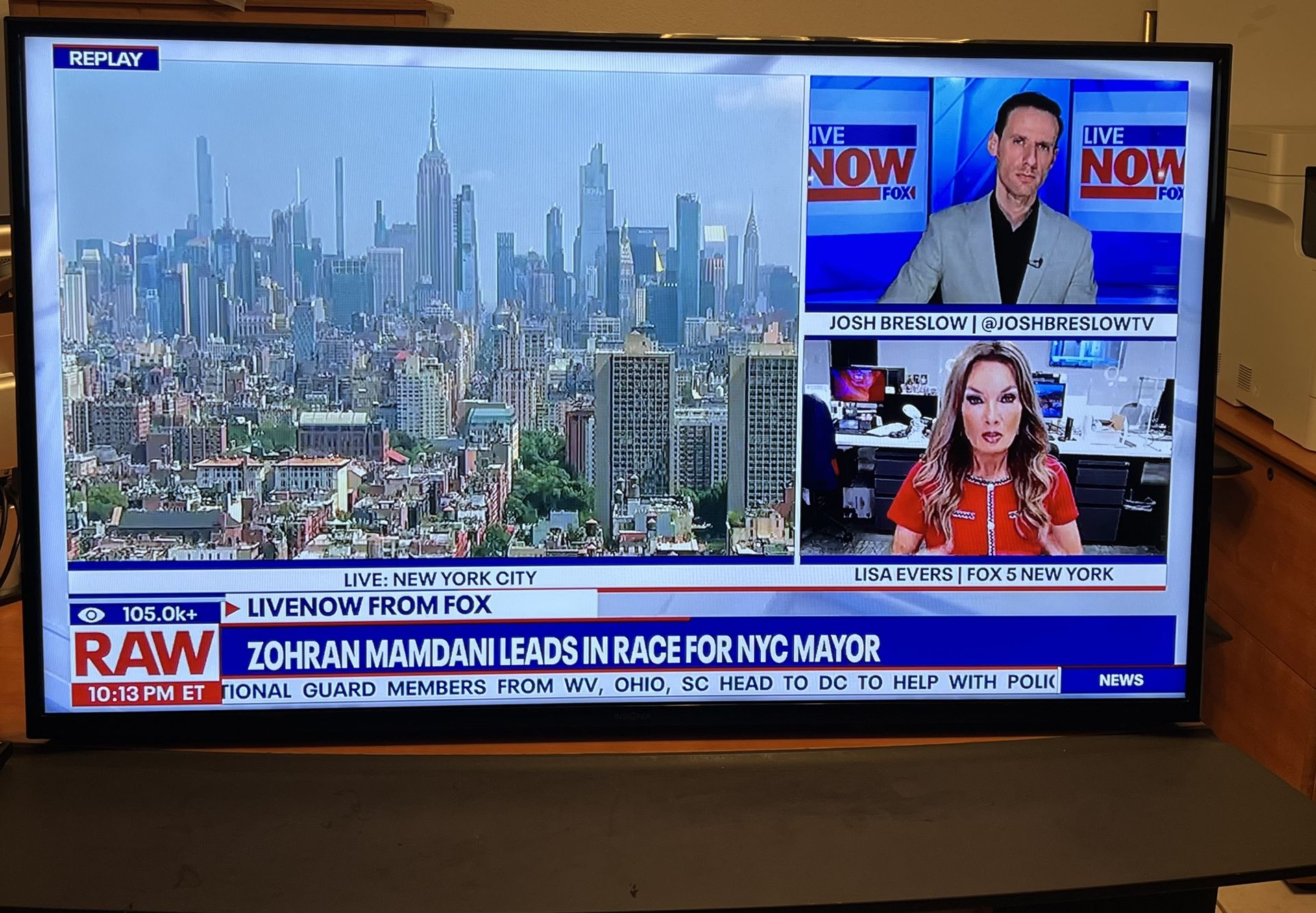 Insignia 48 Inch TV, 1080p LED Television + Heavy Duty Full Motion Wall Mount (for 47–84" TVs)- Firm Price