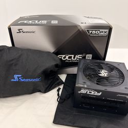Seasonic FOCUS Plus Platinum 750W - 80+ Platinum Fully Modular PSU
