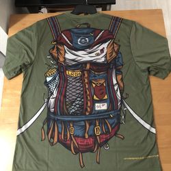 LRG Backpack T Shirt Size M 
