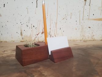 Desktop organizer/ business card holder