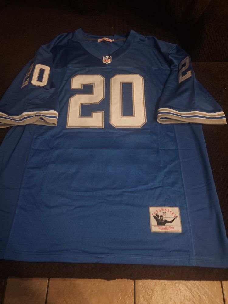 Sanders Lions Stats Jersey Brand New 
