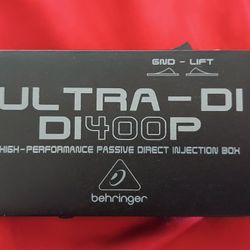 Behringer Ultra DI Box Di400p