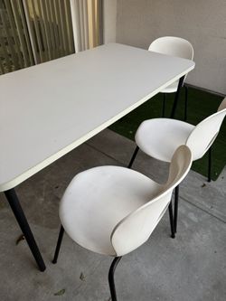Outside Table and Chair